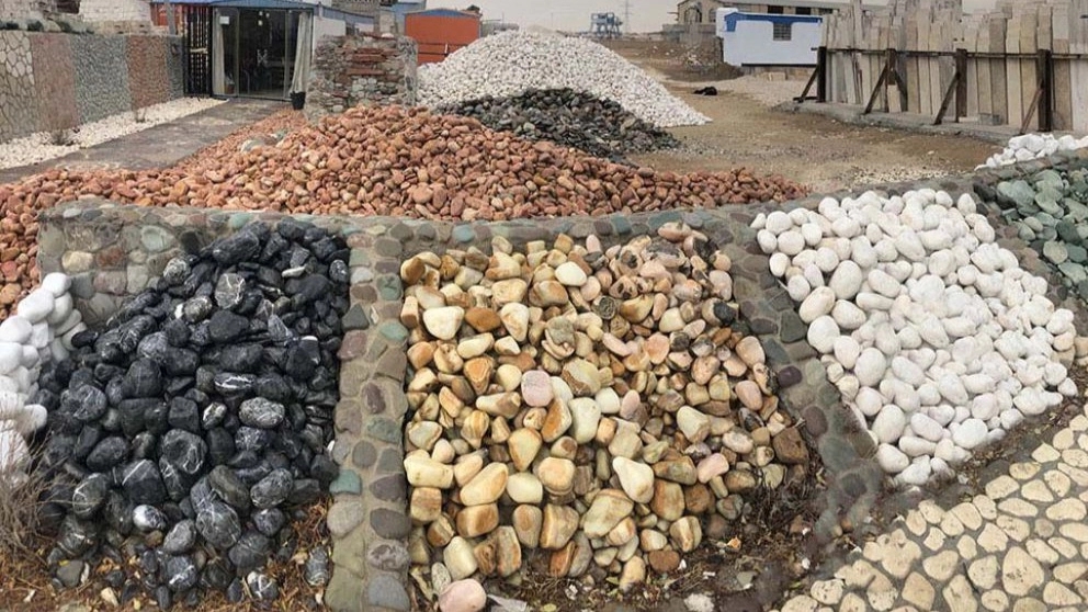 Heydari stone materials, sale of construction materials, sand and rubble in Khuzestan