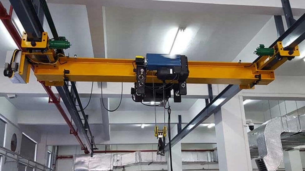 Kedar ceiling crane, design and construction of ceiling crane in Tehran Pars, Tehran