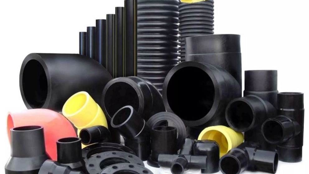 Why is the polyethylene pipe black?