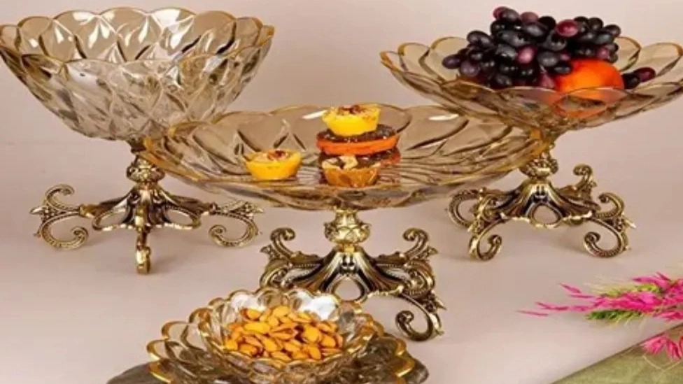 Selection of luxury tableware