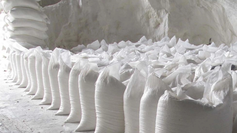 Saveh'deki Moulai alçı üretim fabrikası