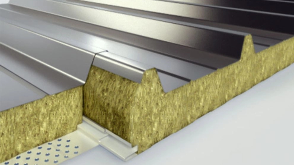 Roof sandwich panel