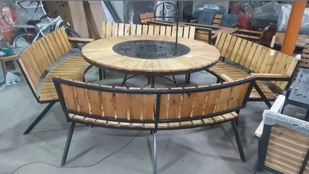 Production of Asgari garden furniture in Karaj