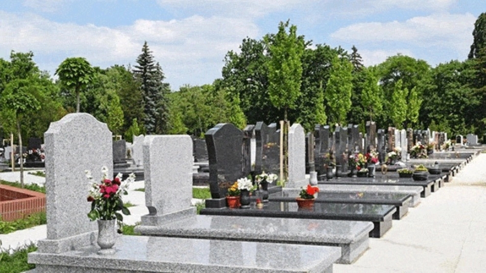 Razavi tombstone, construction and installation of tombstone in Tabriz