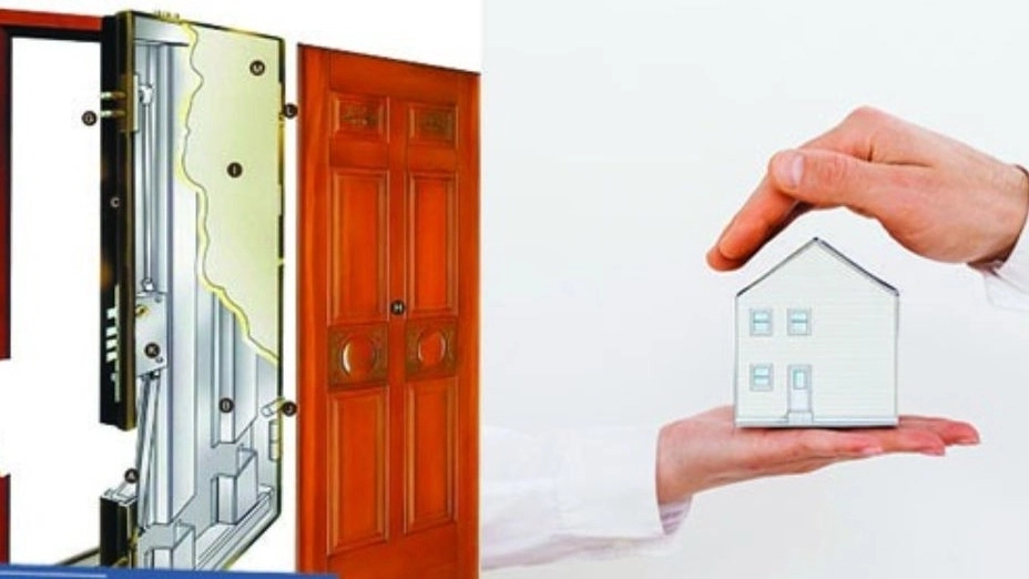 What are the benefits of installing an anti-theft door?