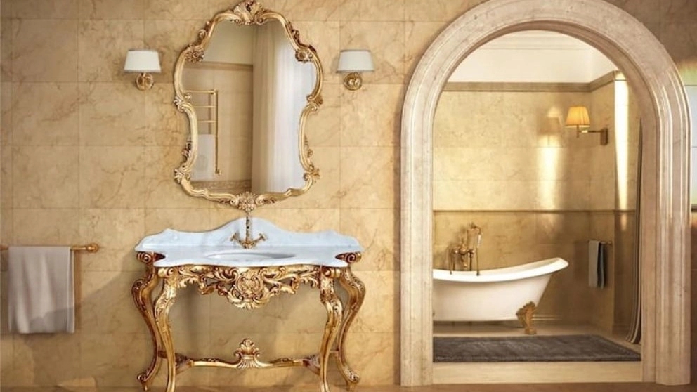 Luxury service store, distribution of mirrors and vanities in Isfahan