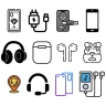 Royan Tech store, selling mobile and laptop accessories in Qom