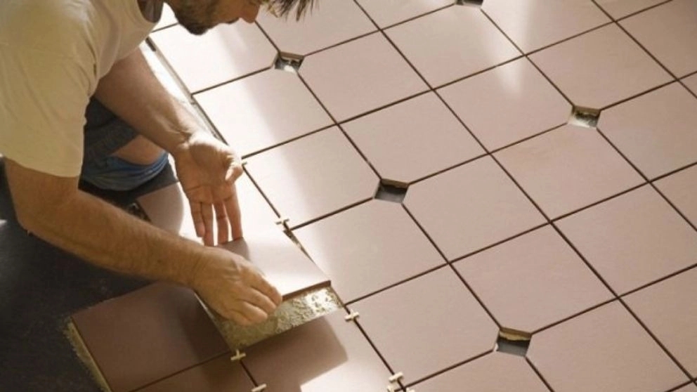 The principles of tiling the exterior of the building