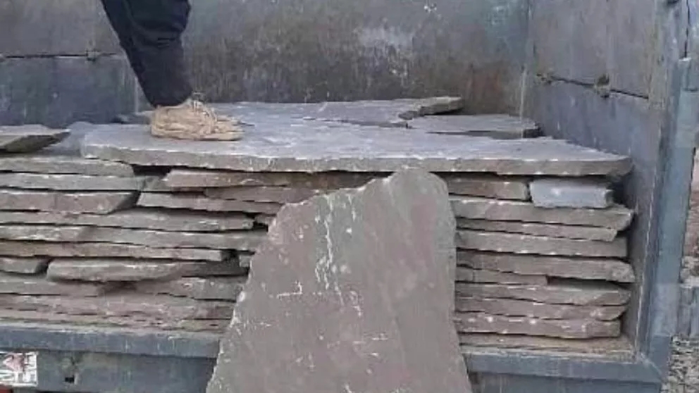 Sale of scrap stone