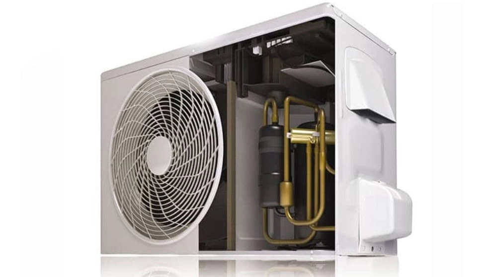 What is the air conditioner compressor and what is its function?
