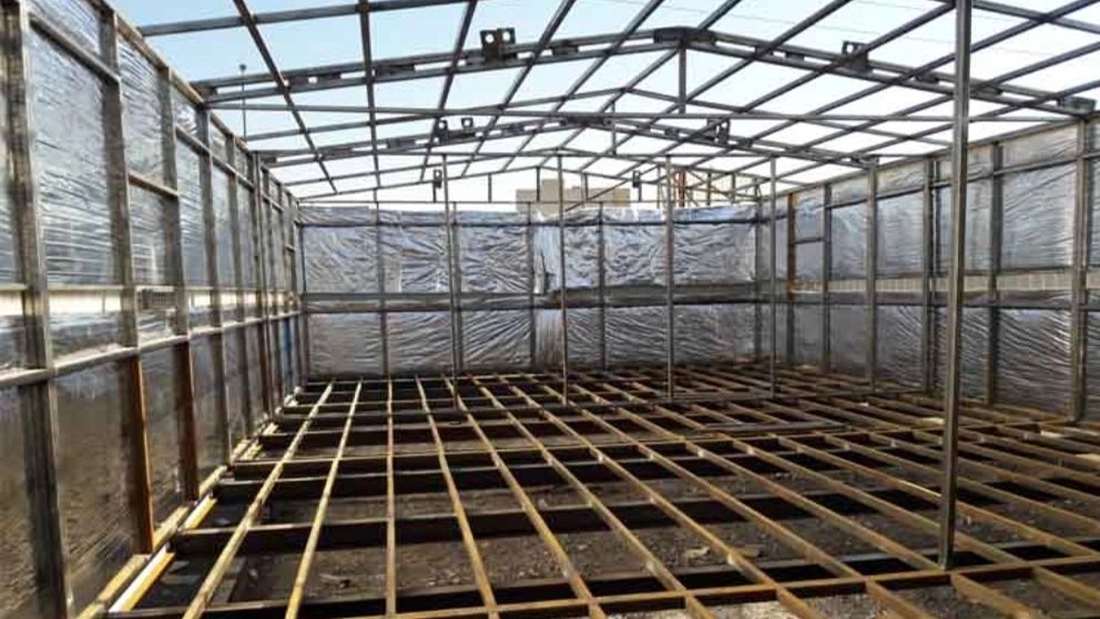 Construction of a villa