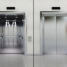 Royal Ro System, the manufacturer of elevator cabin doors on the central floor in Siahseng, Tehran