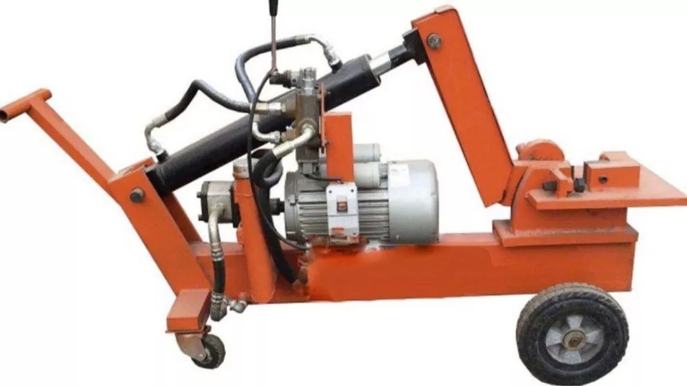 Rebar bending and cutting by scissors and bending machine