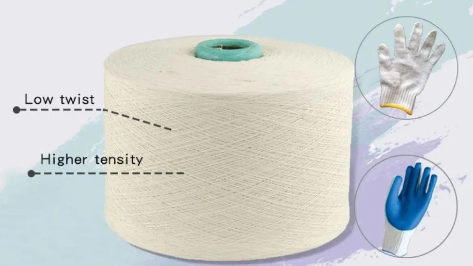 Characteristics of glove thread and classification of glove thread raw materials