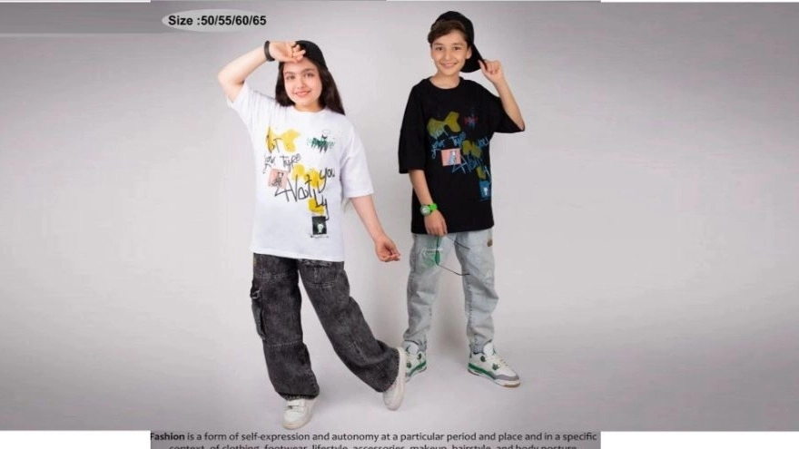 Tunnel Kids clothing, production and wholesale distribution of children's clothing in Tehran