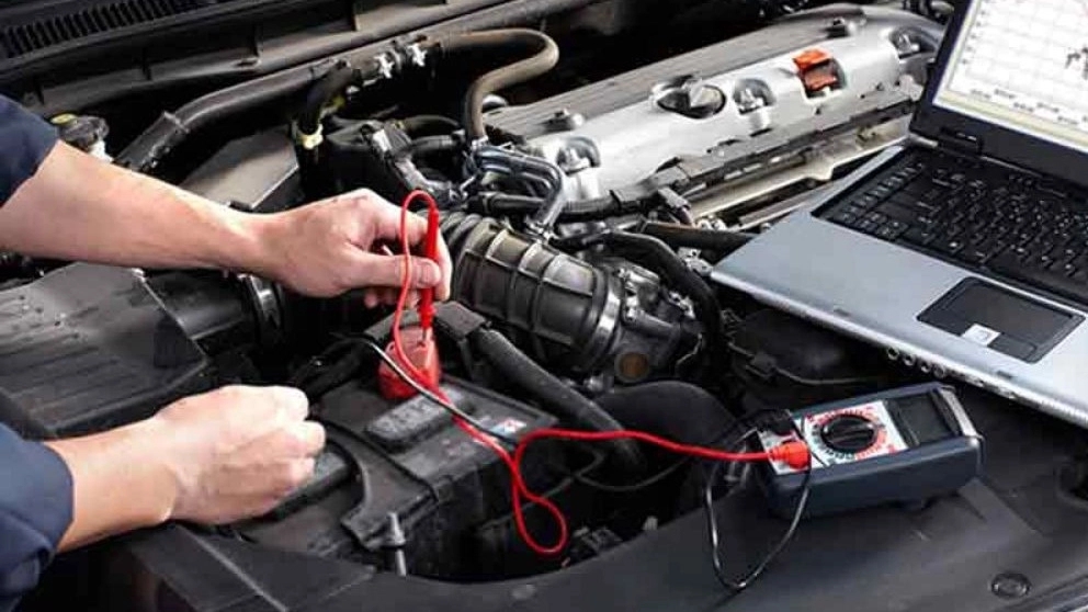 Services related to engine tuning and car batteries