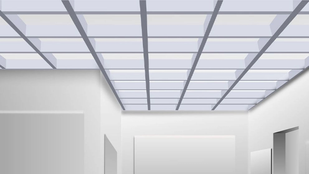 What is a false ceiling?