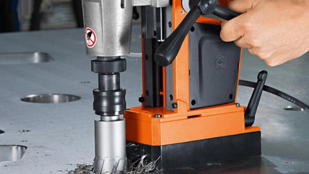 Magnetic drill and its application
