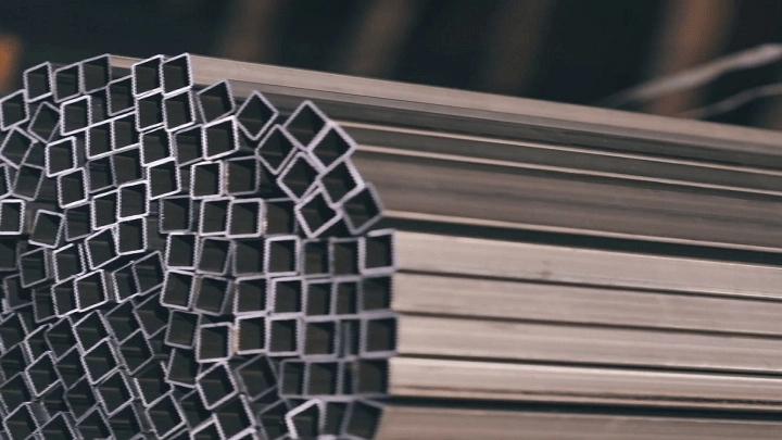 Ashrafi hardware store, sale of sheet profiles in Tehran's iron market