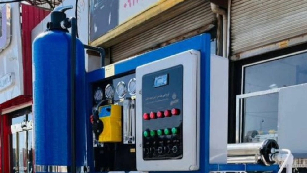 Azin Sanat Atlas Group, production and sales of Safiya industrial water purification, Fazlab, Rabat Karim