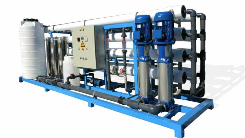 Introduction of industrial desalination components