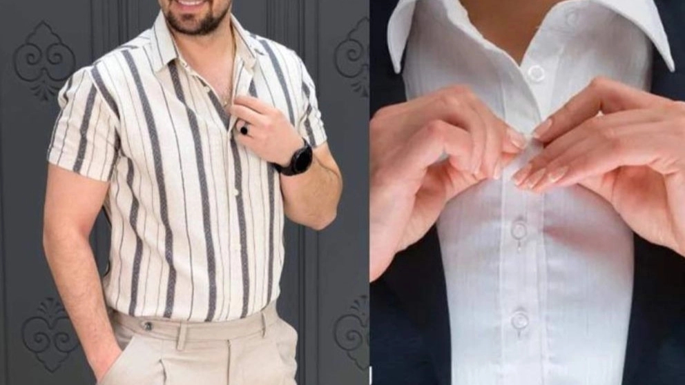 Features of men's clothing