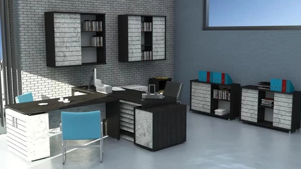 Yaqoubi decoration, design and construction of cabinets, wardrobes, management desks in Karaj