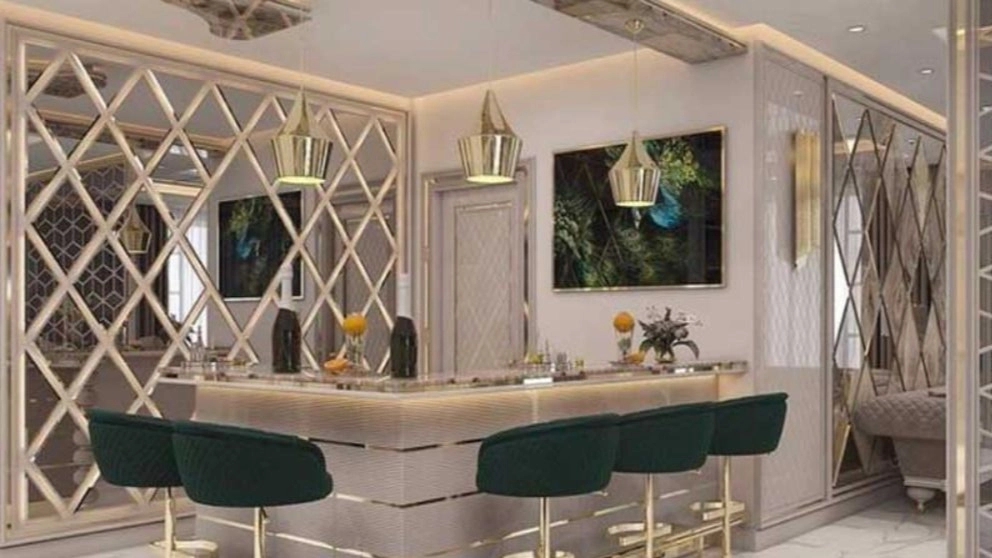 Abgineh Decor, implementation of glass and mirror decorative services in Tehran