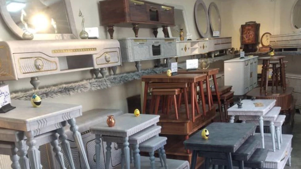Agharian production, production and distribution of TV console tables and sofa fronts in Tehran