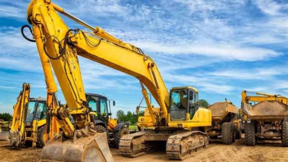 The most important parts of the excavator