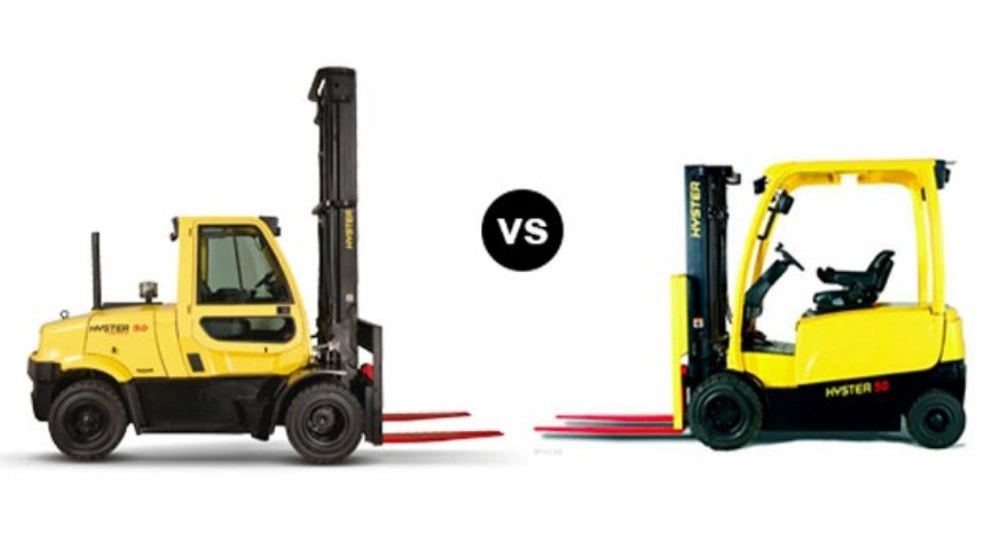 The difference between a diesel forklift and an electric forklift
