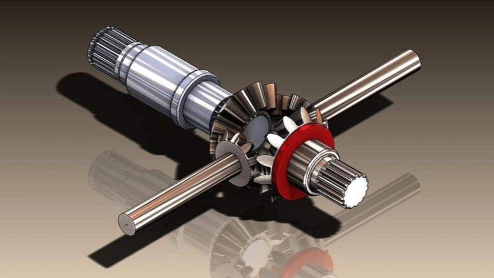 Forklift differential and its parts