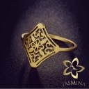 Jasmina Gallery, customized and elegant gold, handmade gold in Tehran