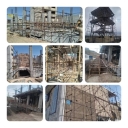 Rezapur metal scaffolding, installation and implementation of metal scaffolding in Astara