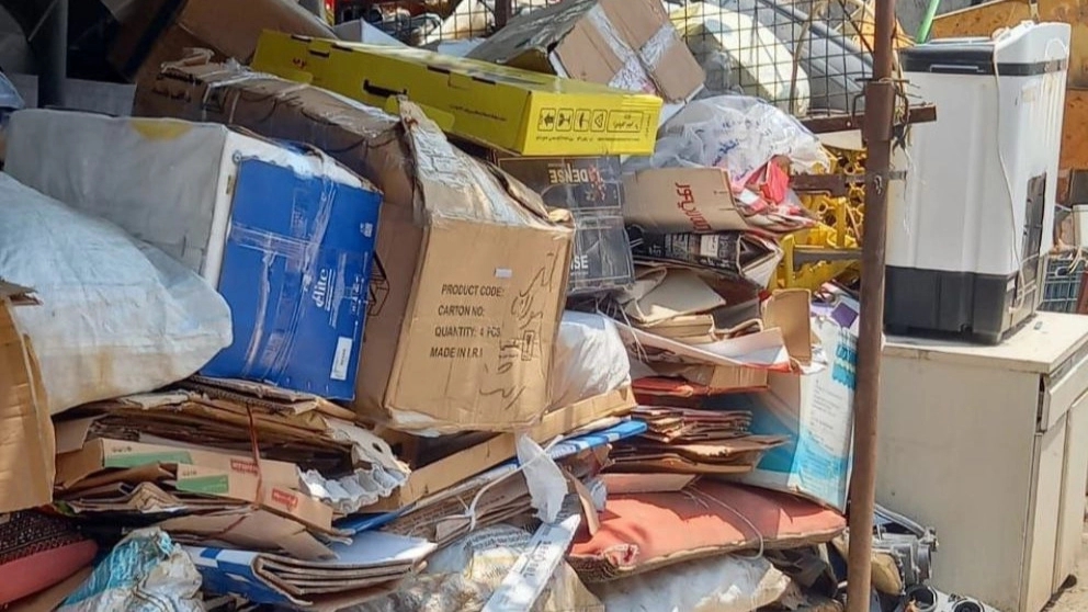 Arman iron warehouse, purchase of waste and recycled iron and cardboard materials in Mahresh Rasht