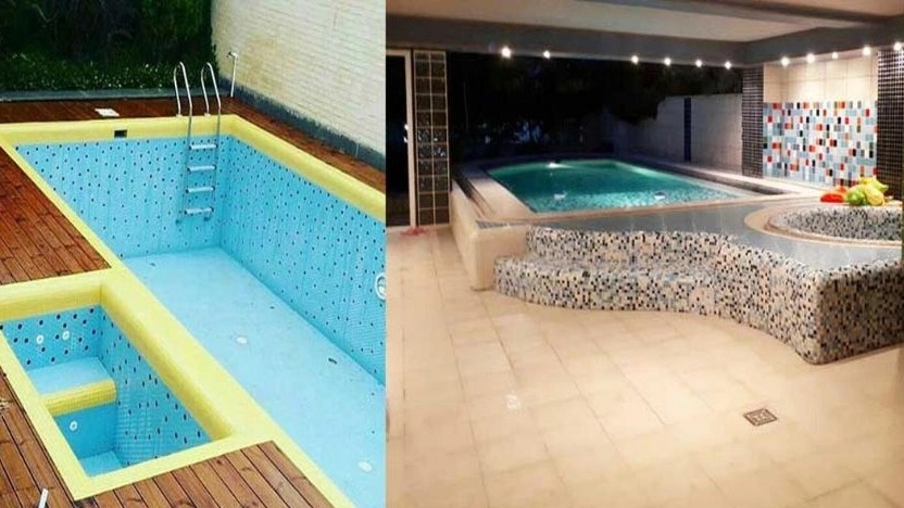 Brothers contracting for the construction of swimming pools, saunas and jacuzzis in Karaj and Shahryar