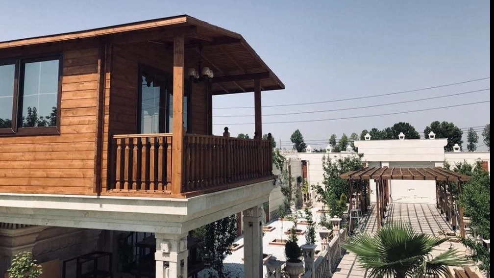 Mahan wooden hut, manufacturer of wooden structures in Tehran