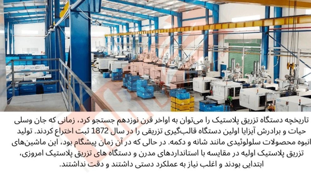 History of plastic injection machine