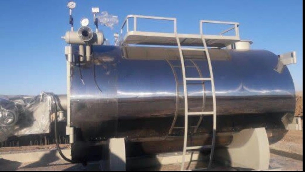 Manufacture of boilers by Aria Sanat Bahrami Group