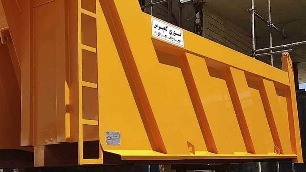 Production of light truck unloading room in Mashhad