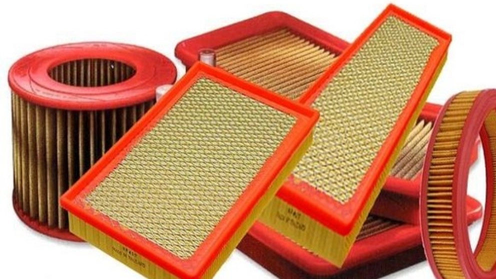 What kind of raw materials are used in the production of air filters?