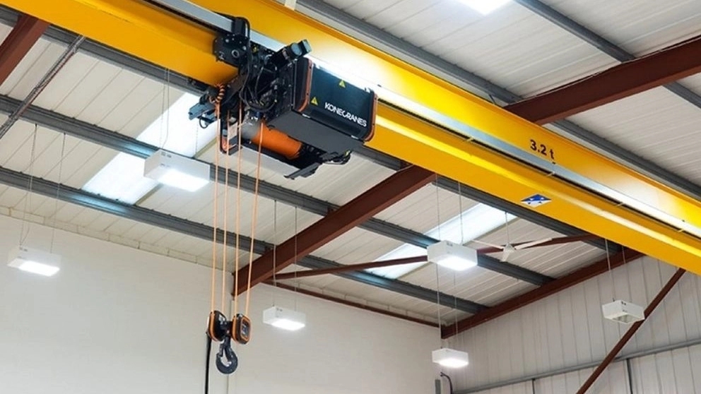 Crane power supply system in Isfahan