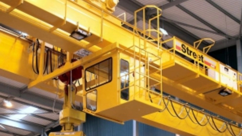 Electric parts of cranes