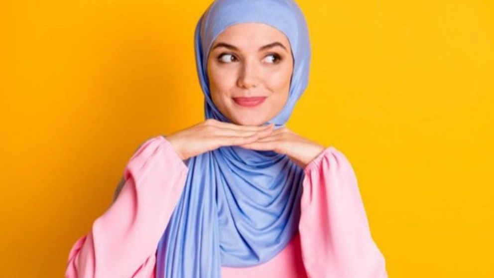 Types of shawl tying models