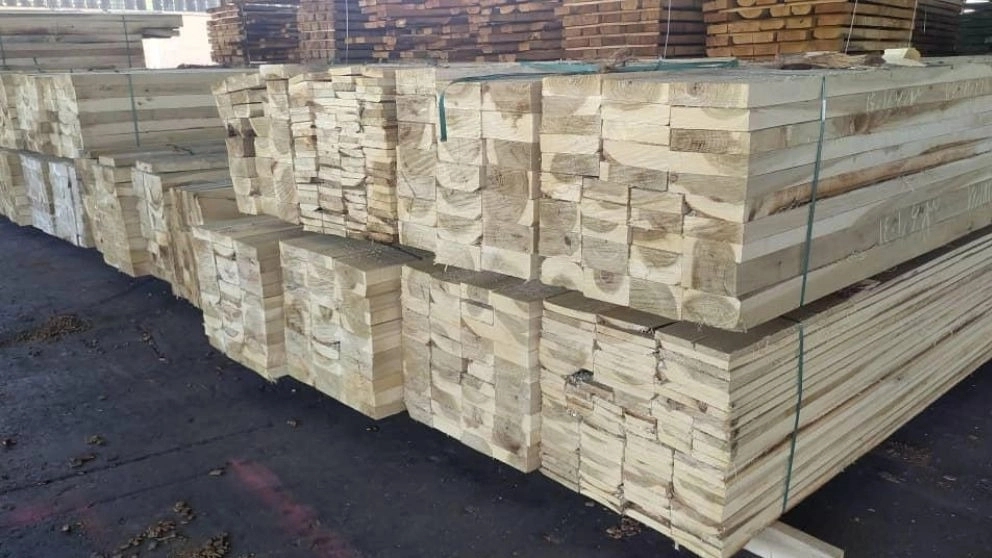 Szabandishan unique wood pallet making in Urmia