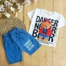 Faskaliha boutique, selling children's clothes, T-shirts and shorts in Kashan