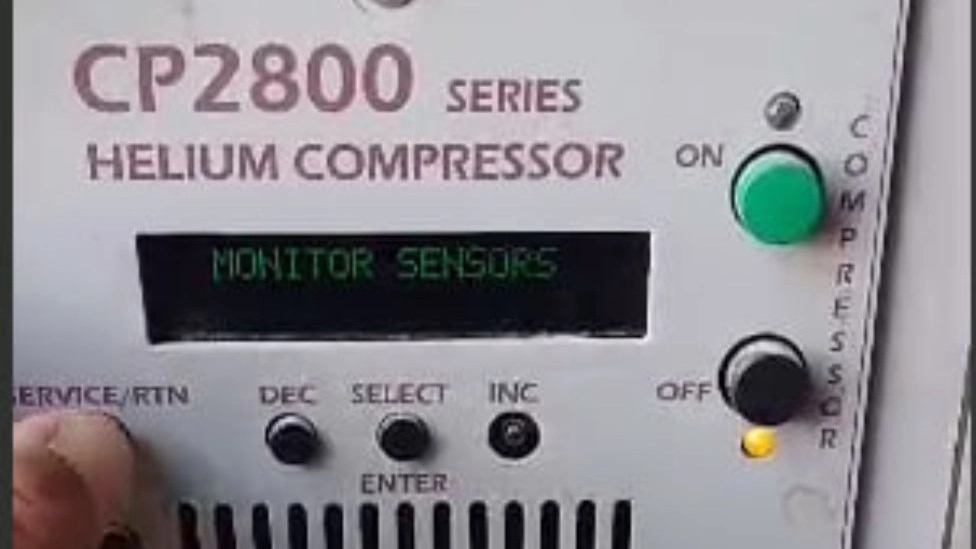 Launching CP2800 Helium Compressor by Bahrani Industrial Group