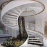 Mirzaei metal structure, construction of screw and dome stairs in Tehran