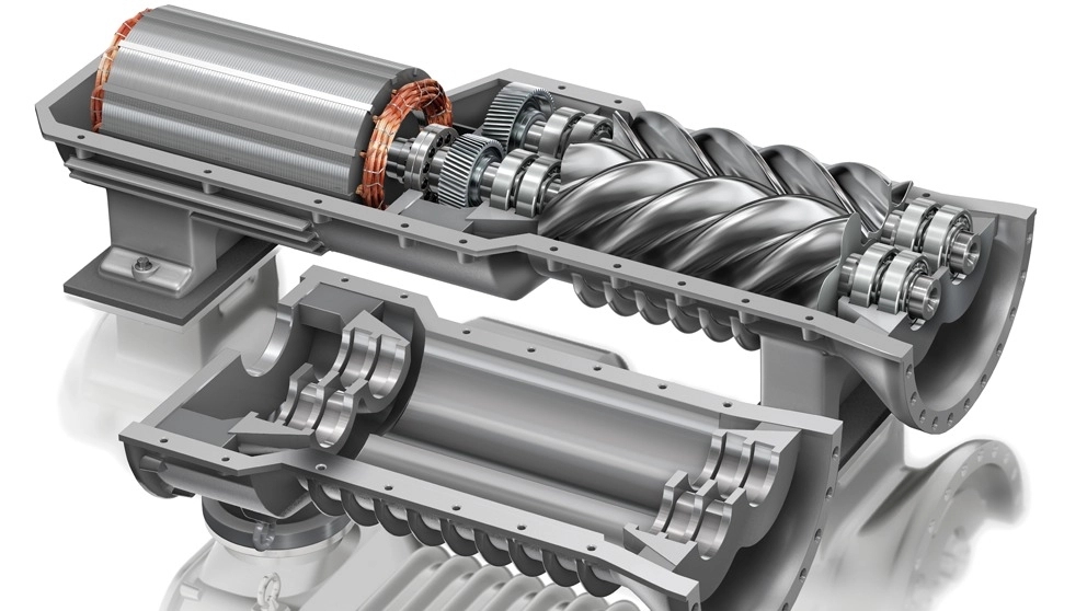 Getting to know the screw compressor