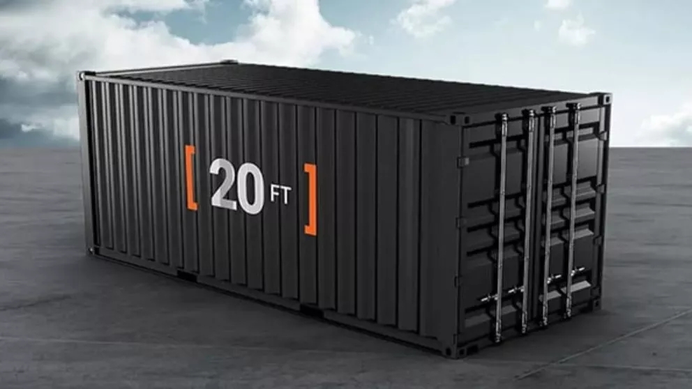 The price of 20 feet containers